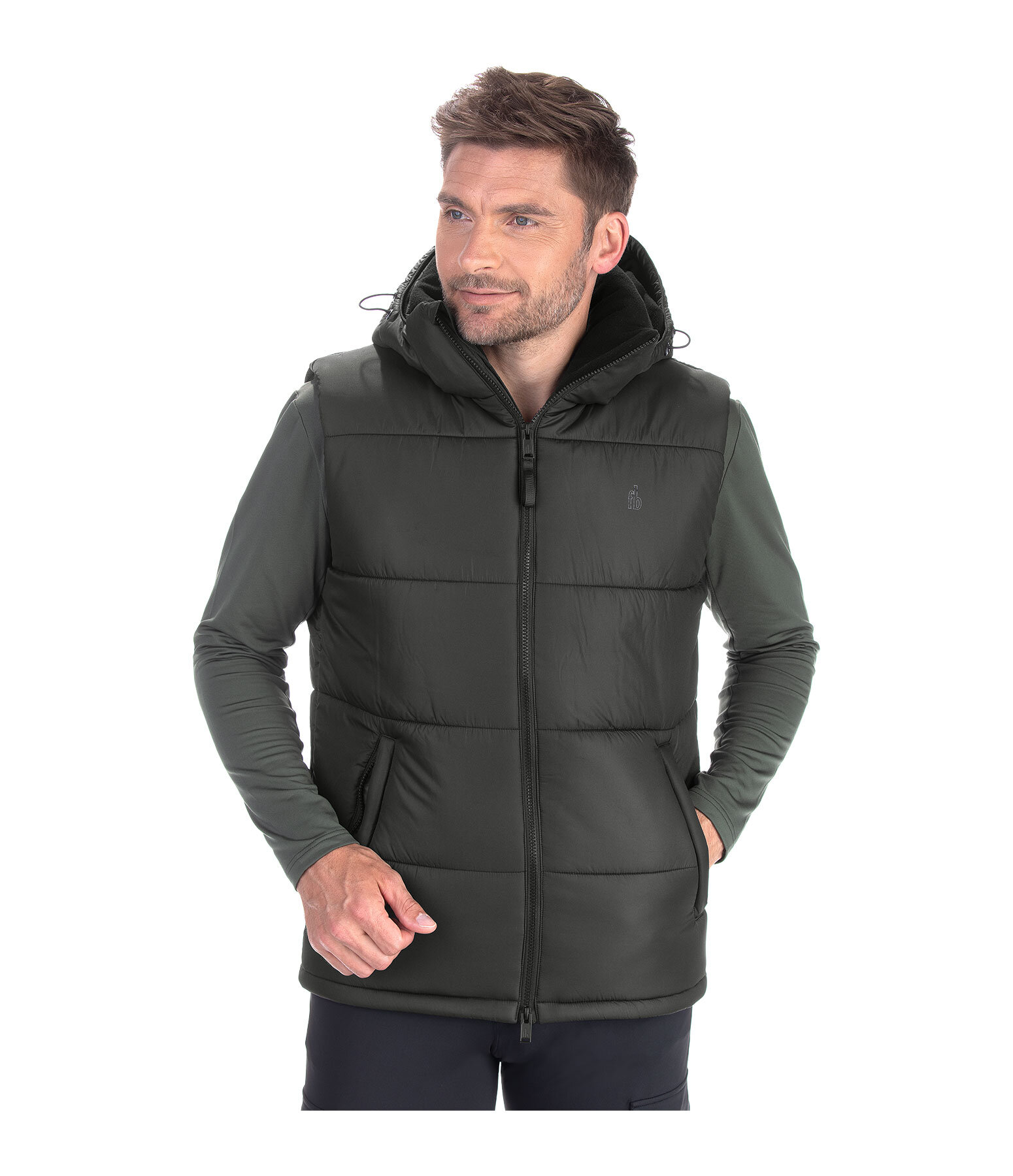 Gilet d'quitation matelass Homme  Omaha