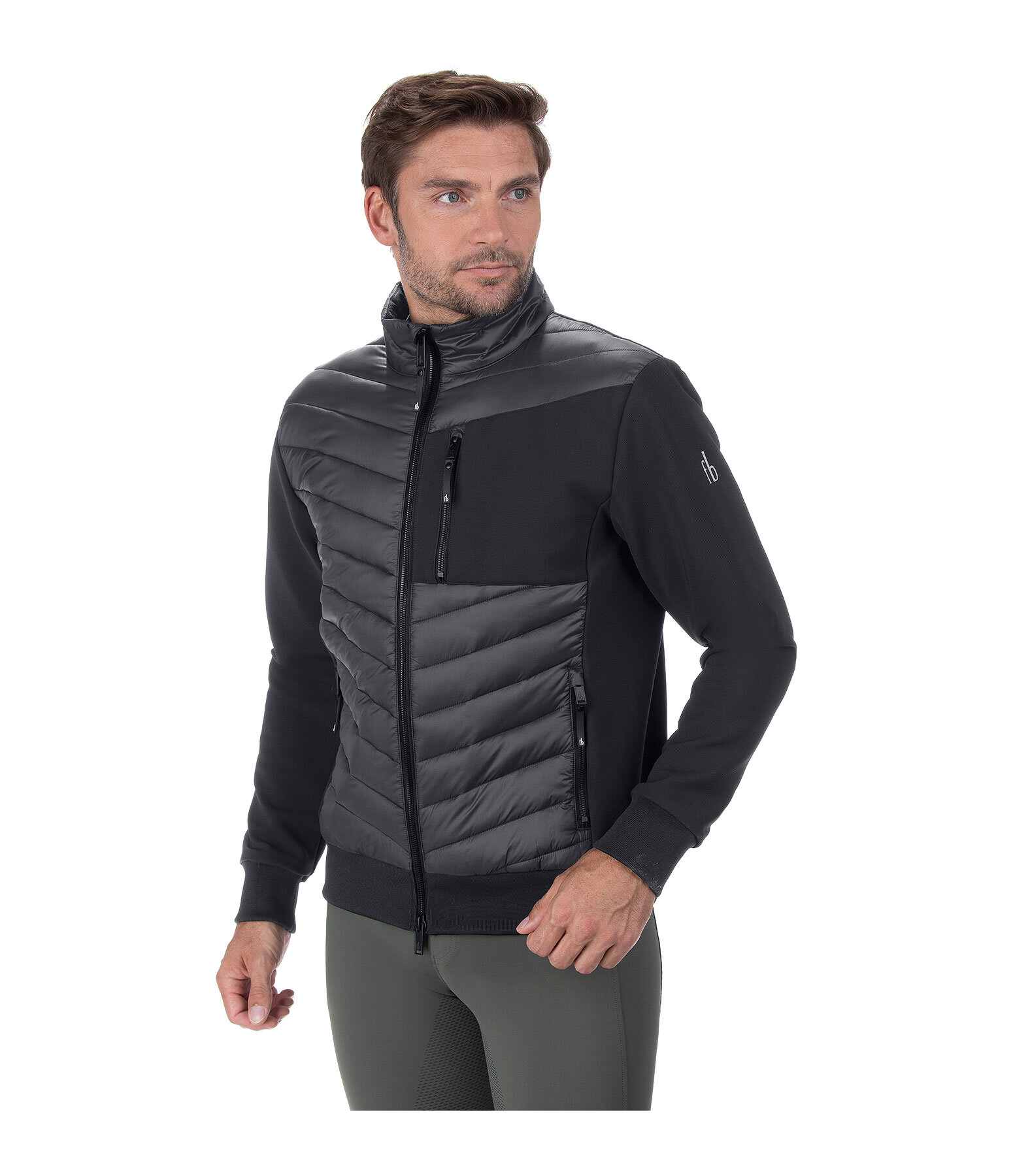 Veste d'quitation bi-matire homme  Lissabon