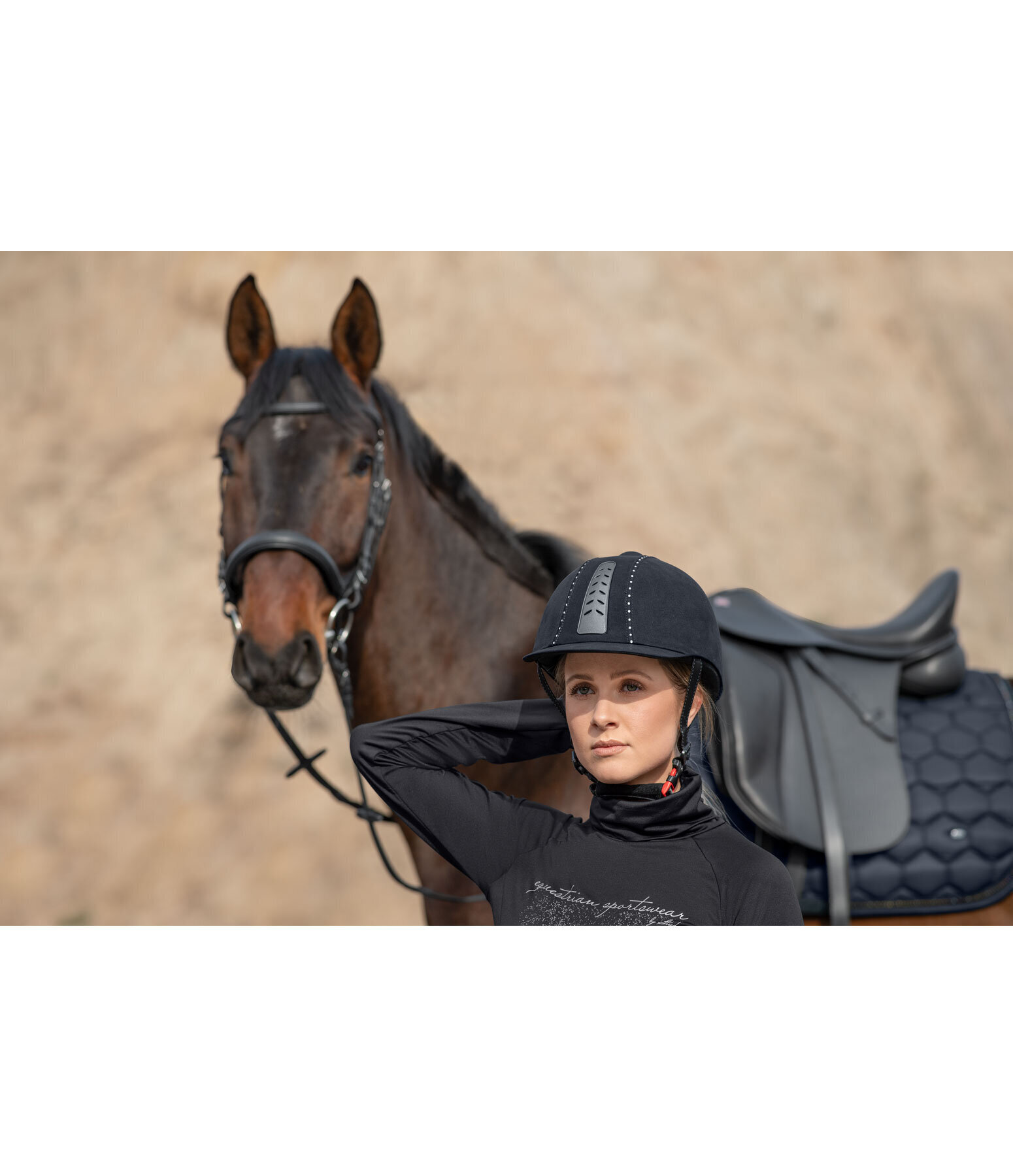 Casque d'quitation  Air III Crystal