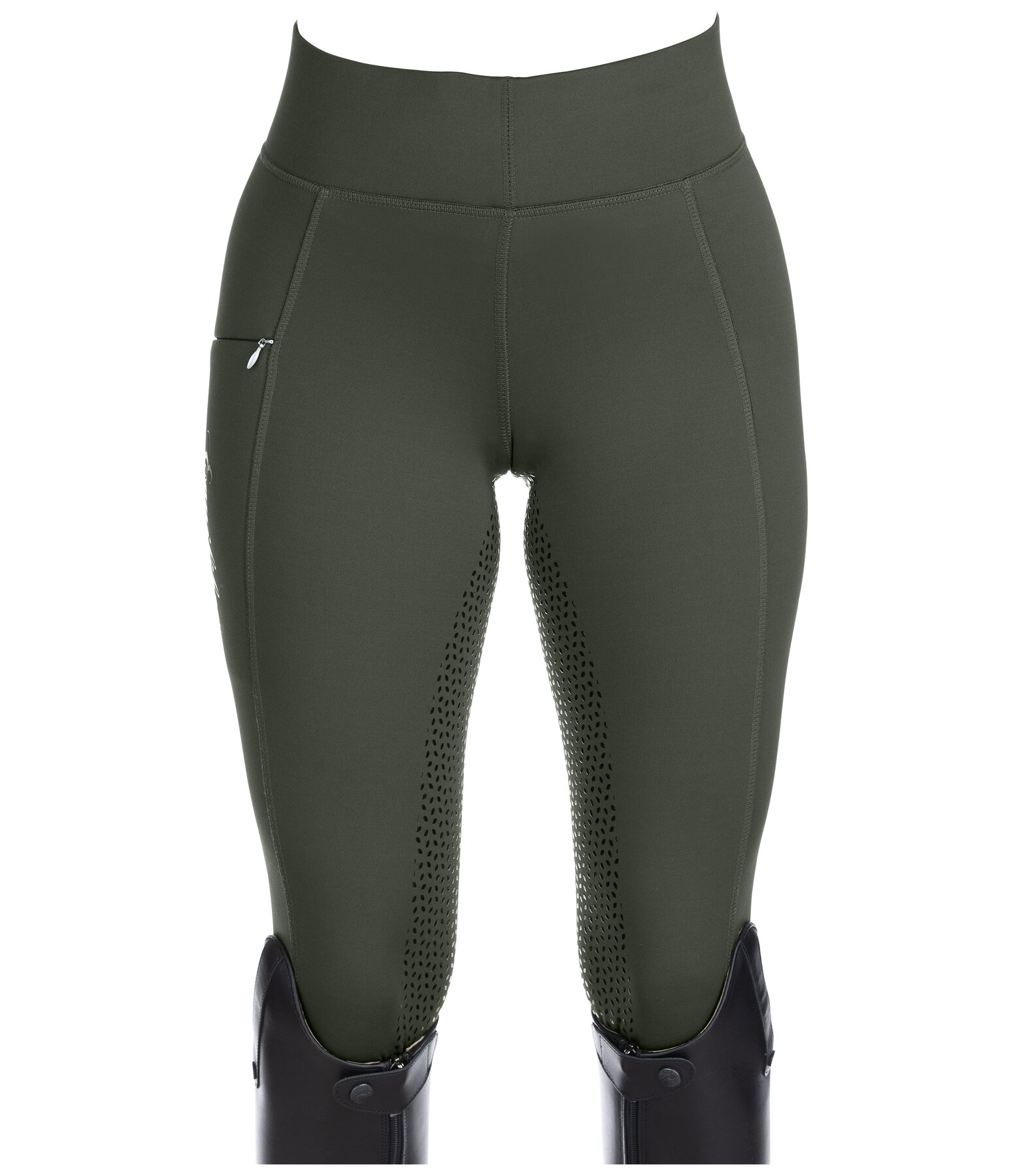 Legging d'quitation  fond intgral thermique Grip  Hermine