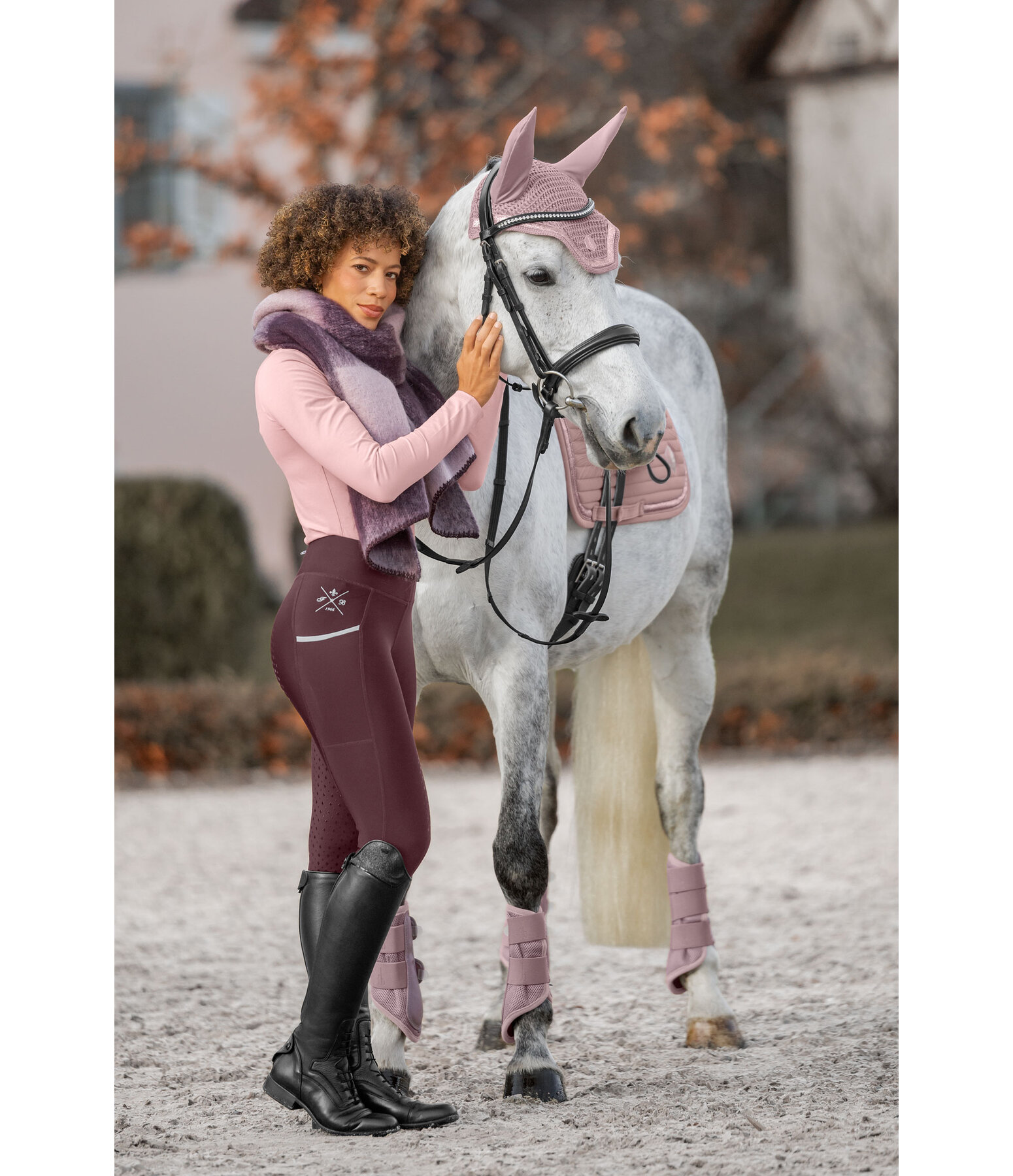 Legging d'�quitation � fond int�gral Grip  Liliana II