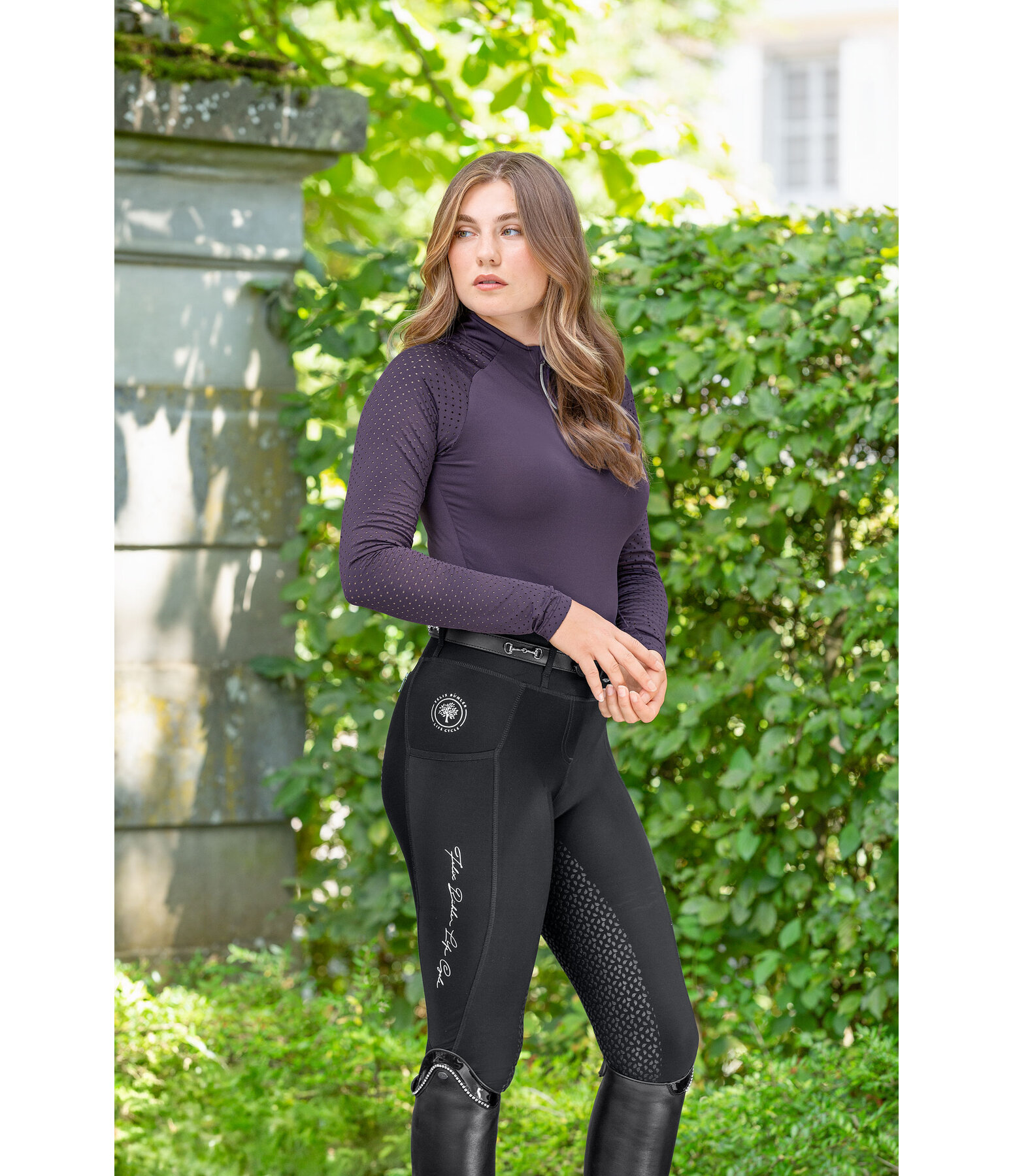 Legging d'quitation  fond intgral Grip  Lifecycle