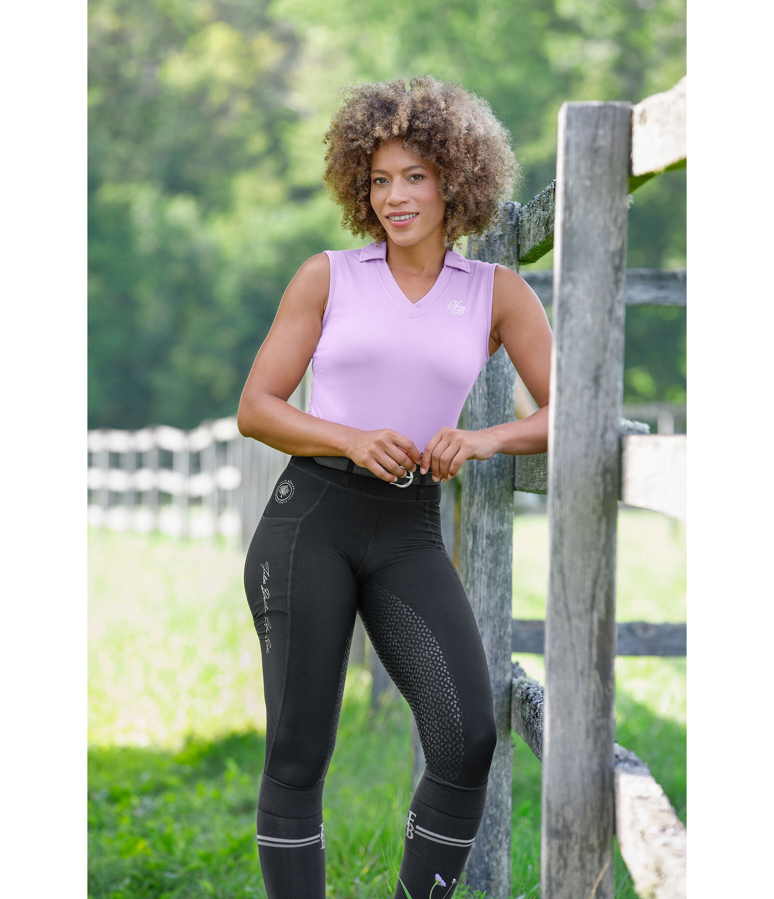 Legging d'�quitation � fond int�gral Grip  Lifecycle