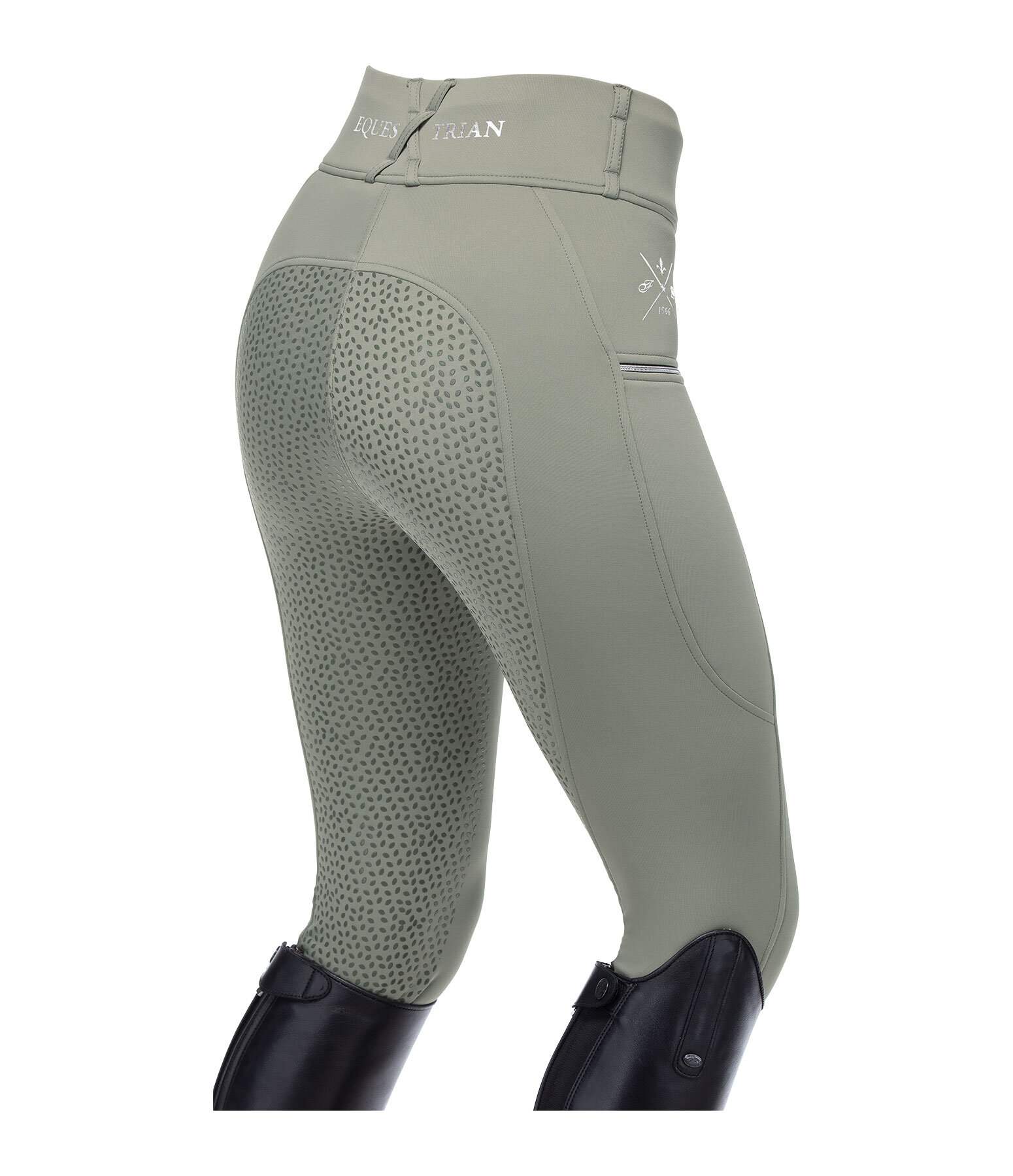 Legging d'quitation thermique  fond intgral Grip  Kassandra