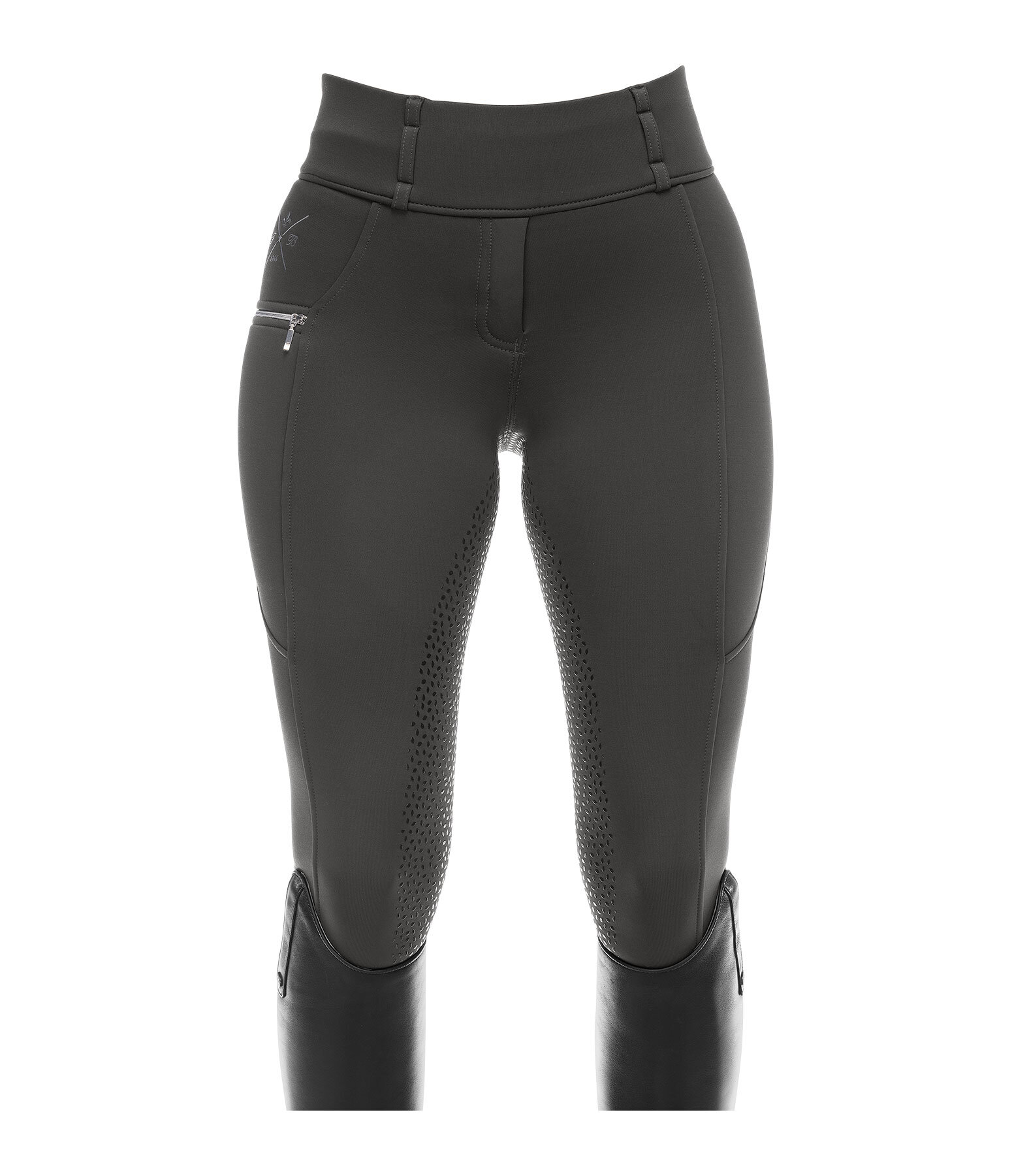 Legging d'quitation thermique  fond intgral Grip  Kassandra