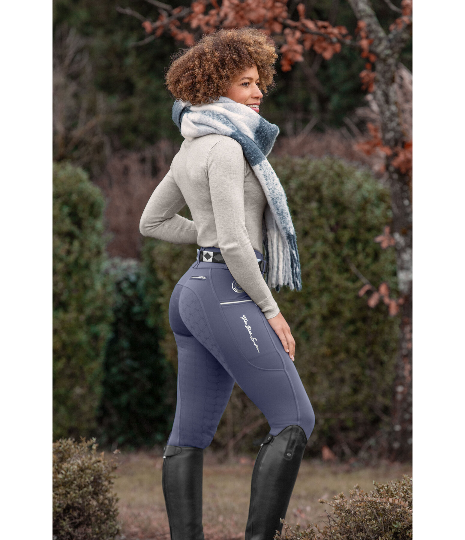 Pantalon d'quitation thermique  fond intgral Grip  Cheyenne
