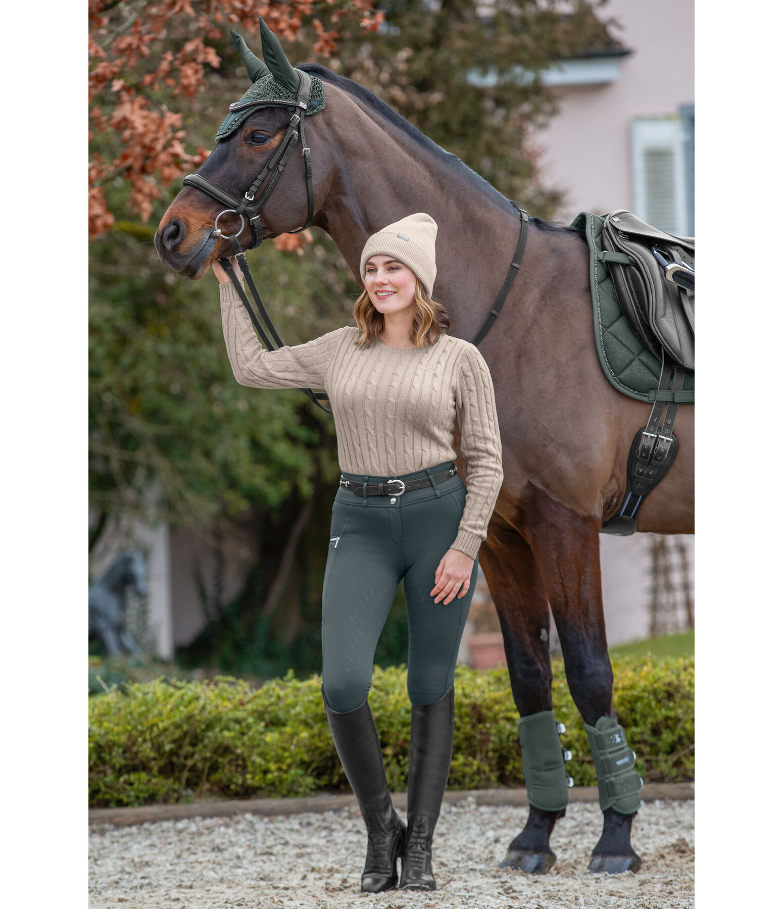 Pantalon d'quitation thermique  fond intgral Grip  Cheyenne