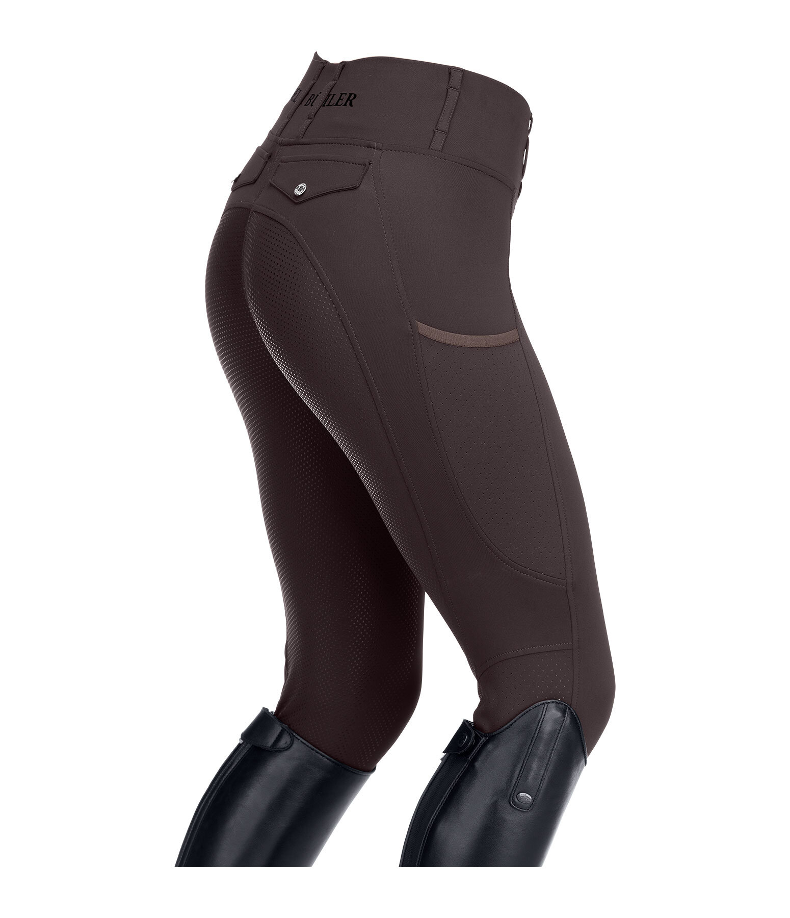Legging d'équitation d'été à fond intégral Grip  Marina-Mesh