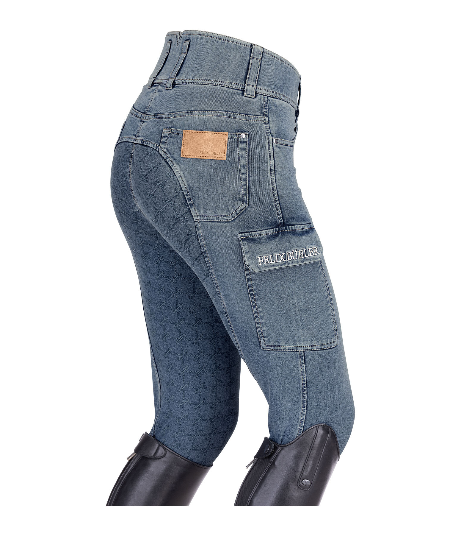 Jean d'quitation grip taille haute  Laura