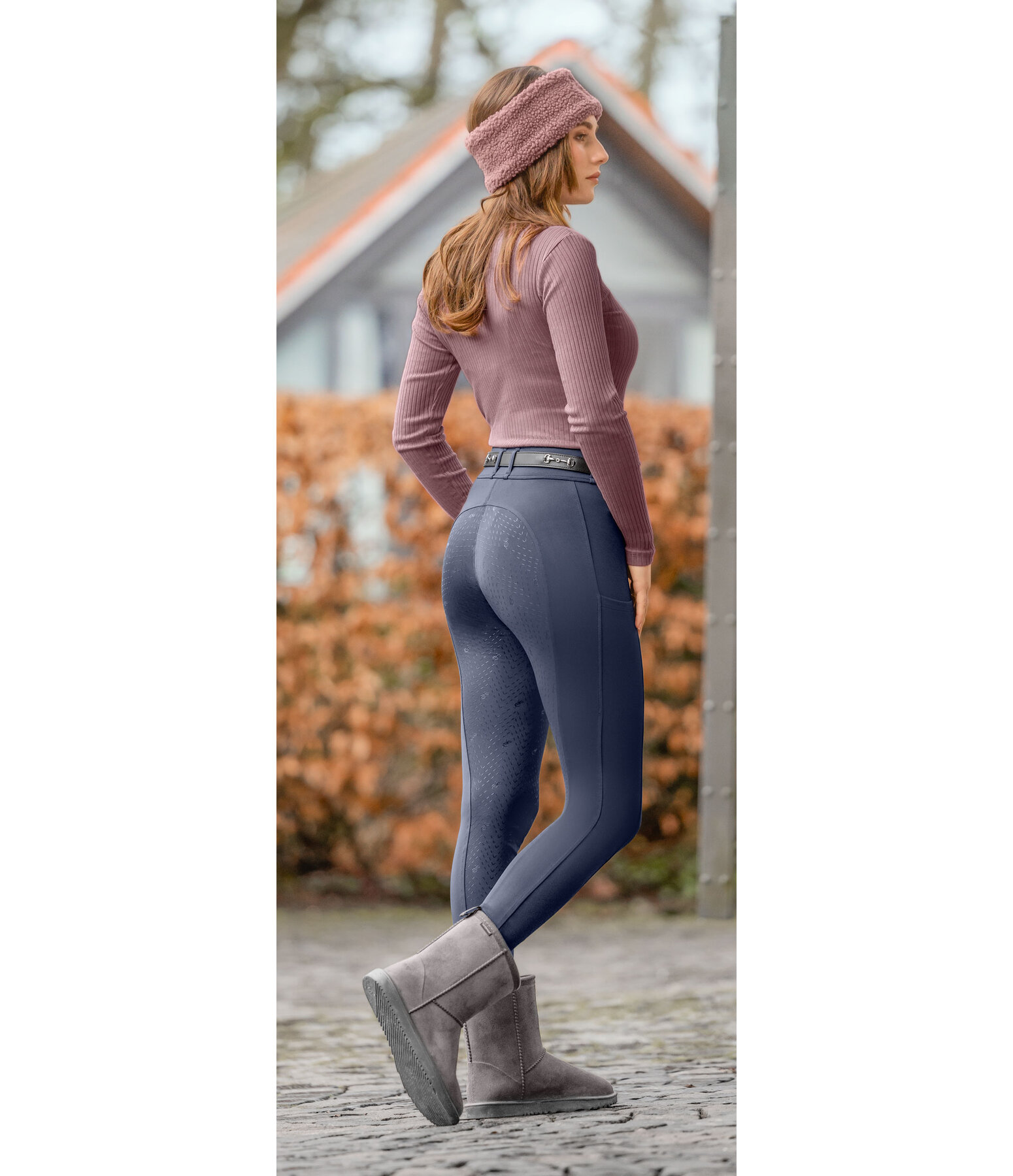 Pantalon d'�quitation hybride avec grip  Jolene
