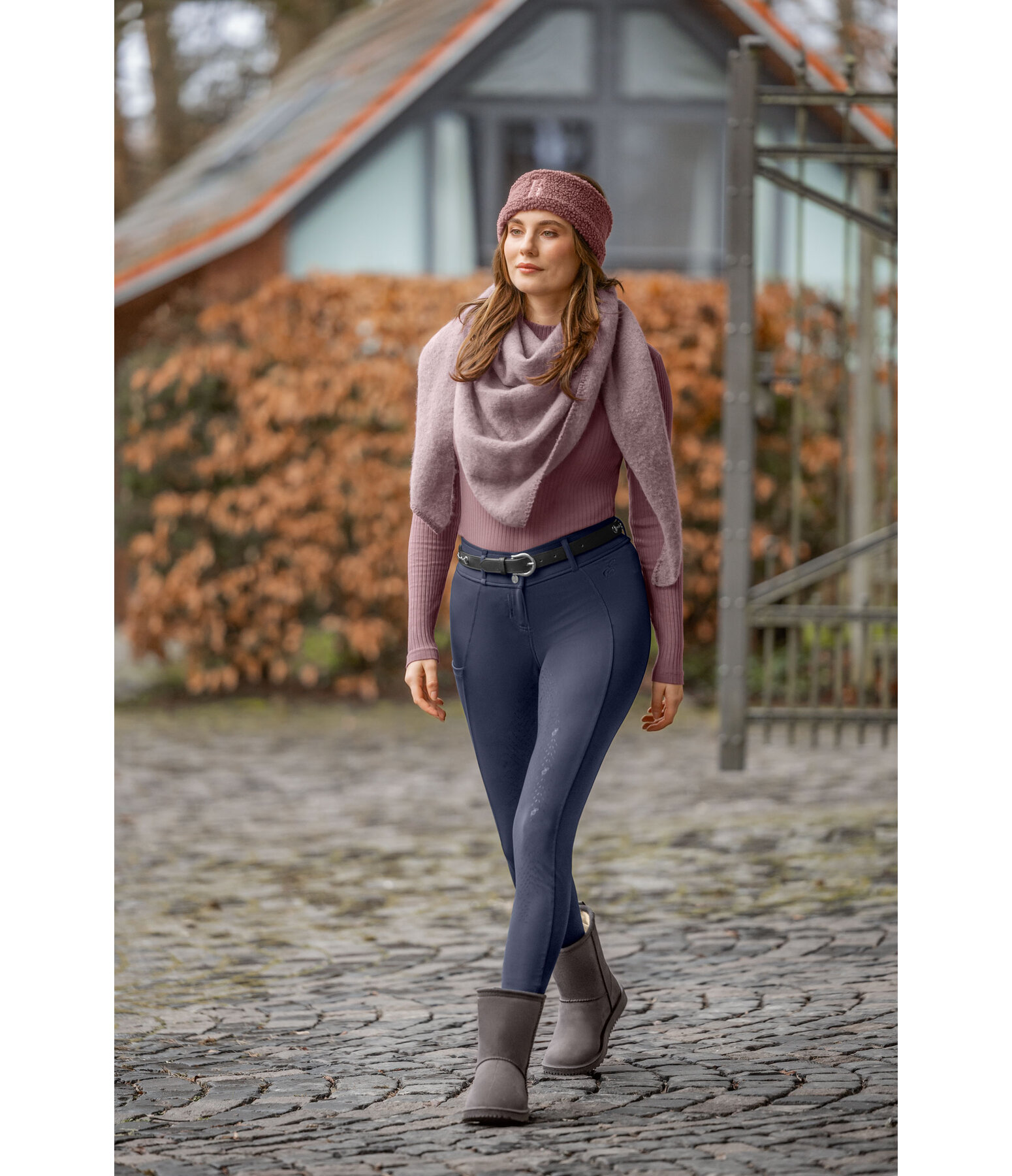 Pantalon d'�quitation hybride avec grip  Jolene