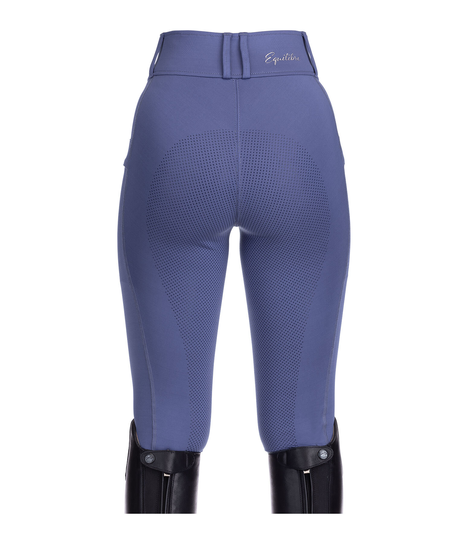 Pantalon d'équitation hybride à fond intégral grip enfant  Ilva