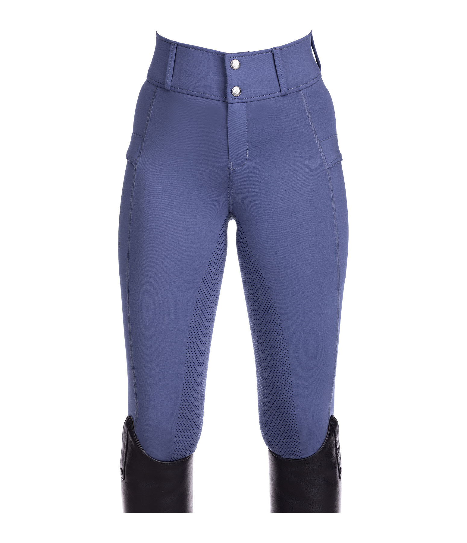 Pantalon d'équitation hybride à fond intégral grip enfant  Ilva