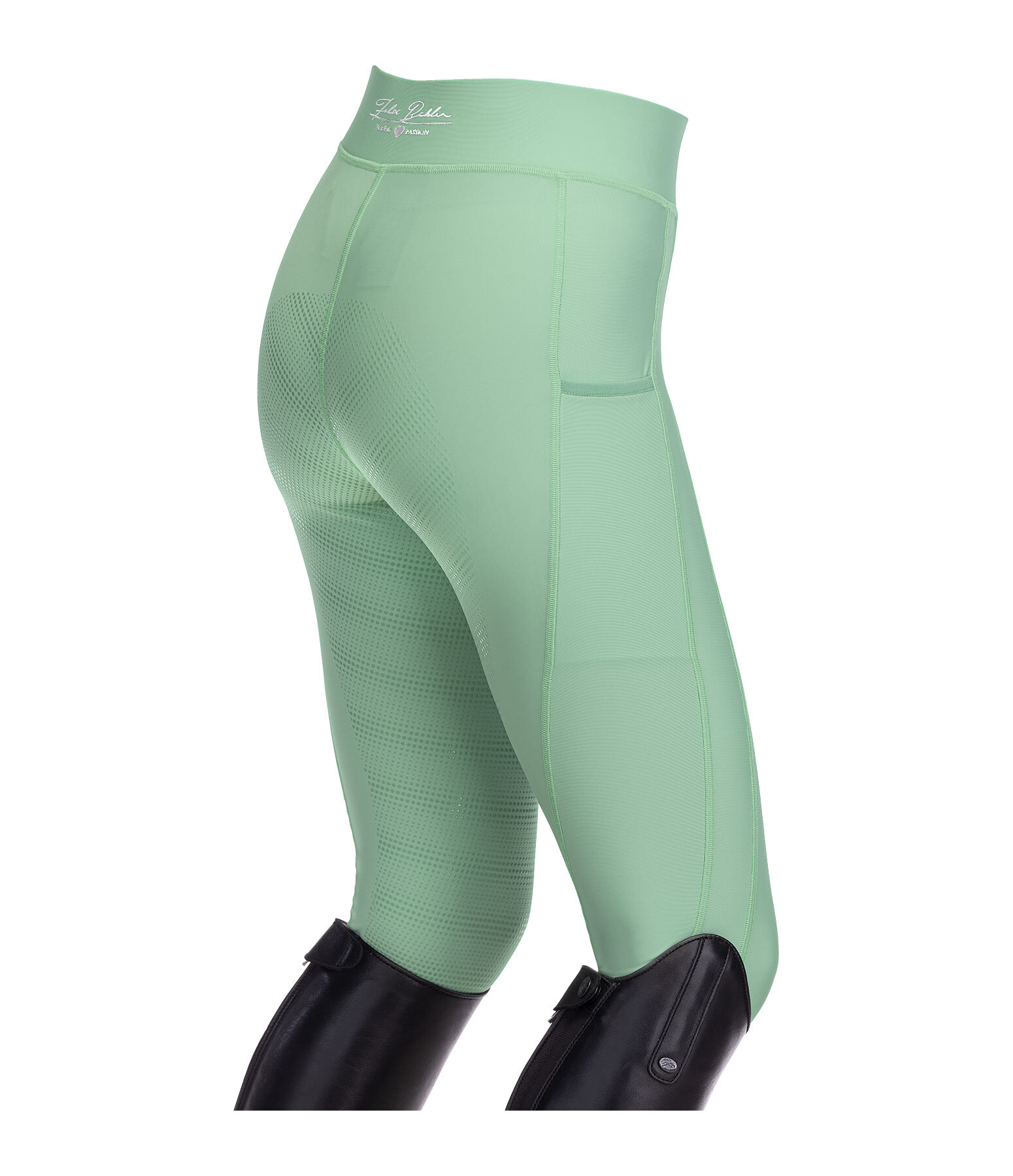 Legging d'équitation à fond intégral Grip Enfant  Abigail II