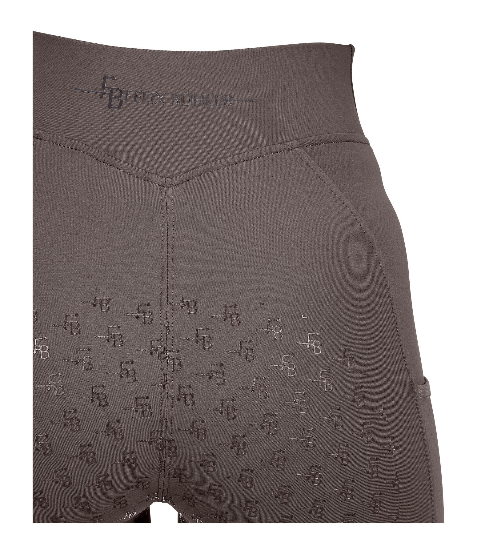 Legging d'�quitation � fond int�gral grip enfant  Laser Cut