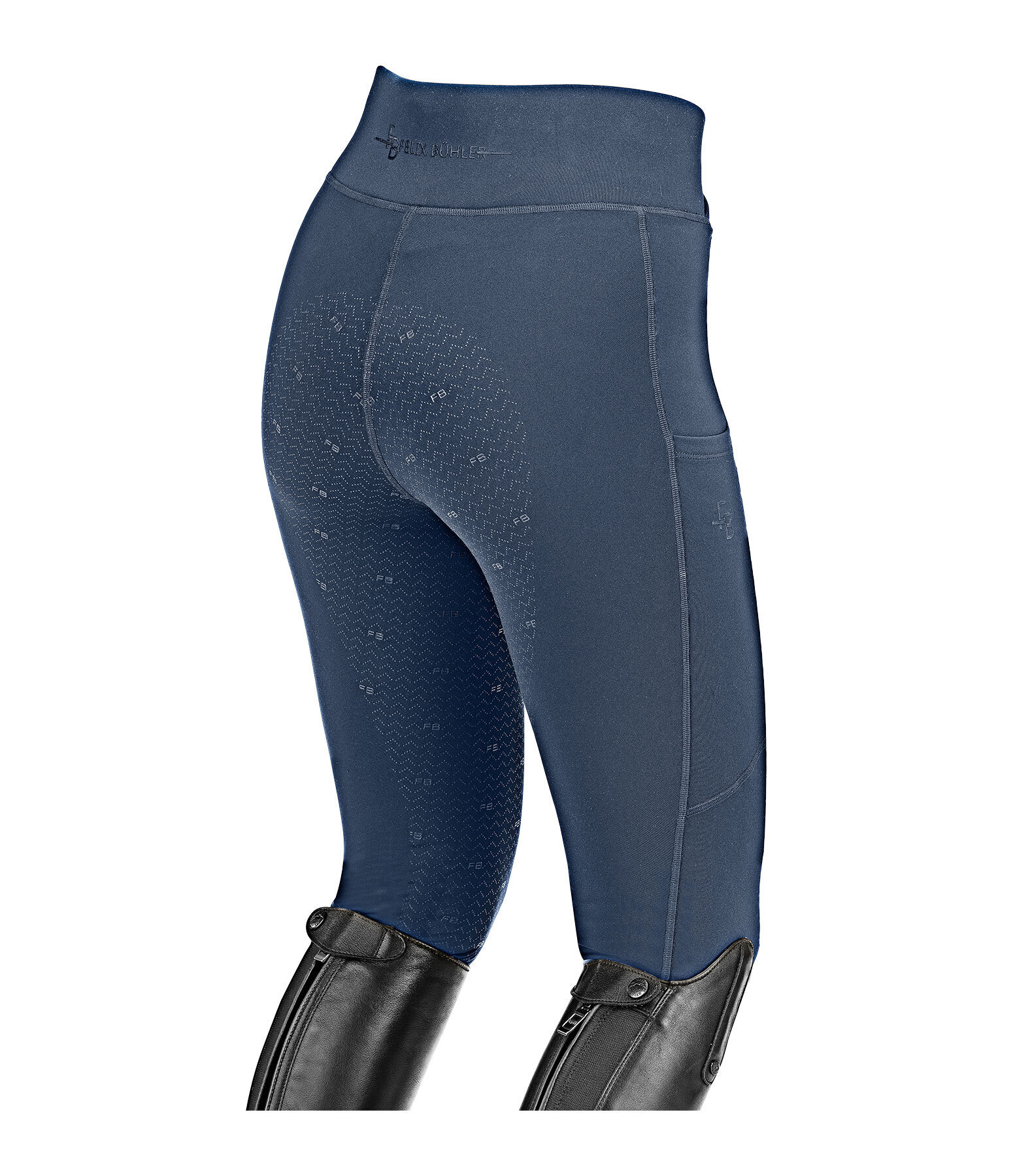 Legging d'�quitation thermique � fond int�gral grip pour enfant  Lima II