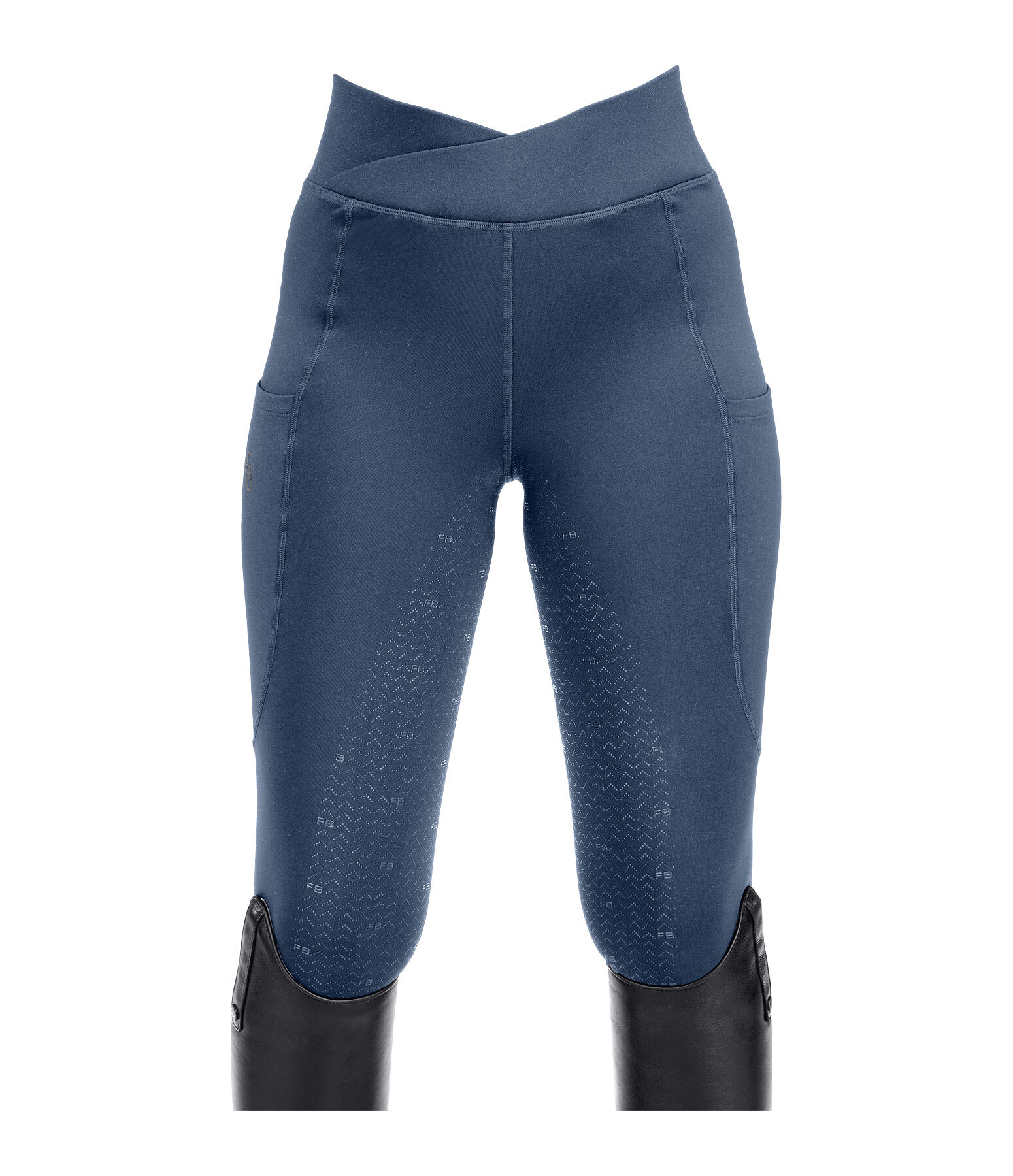 Legging d'�quitation thermique � fond int�gral grip pour enfant  Lima II