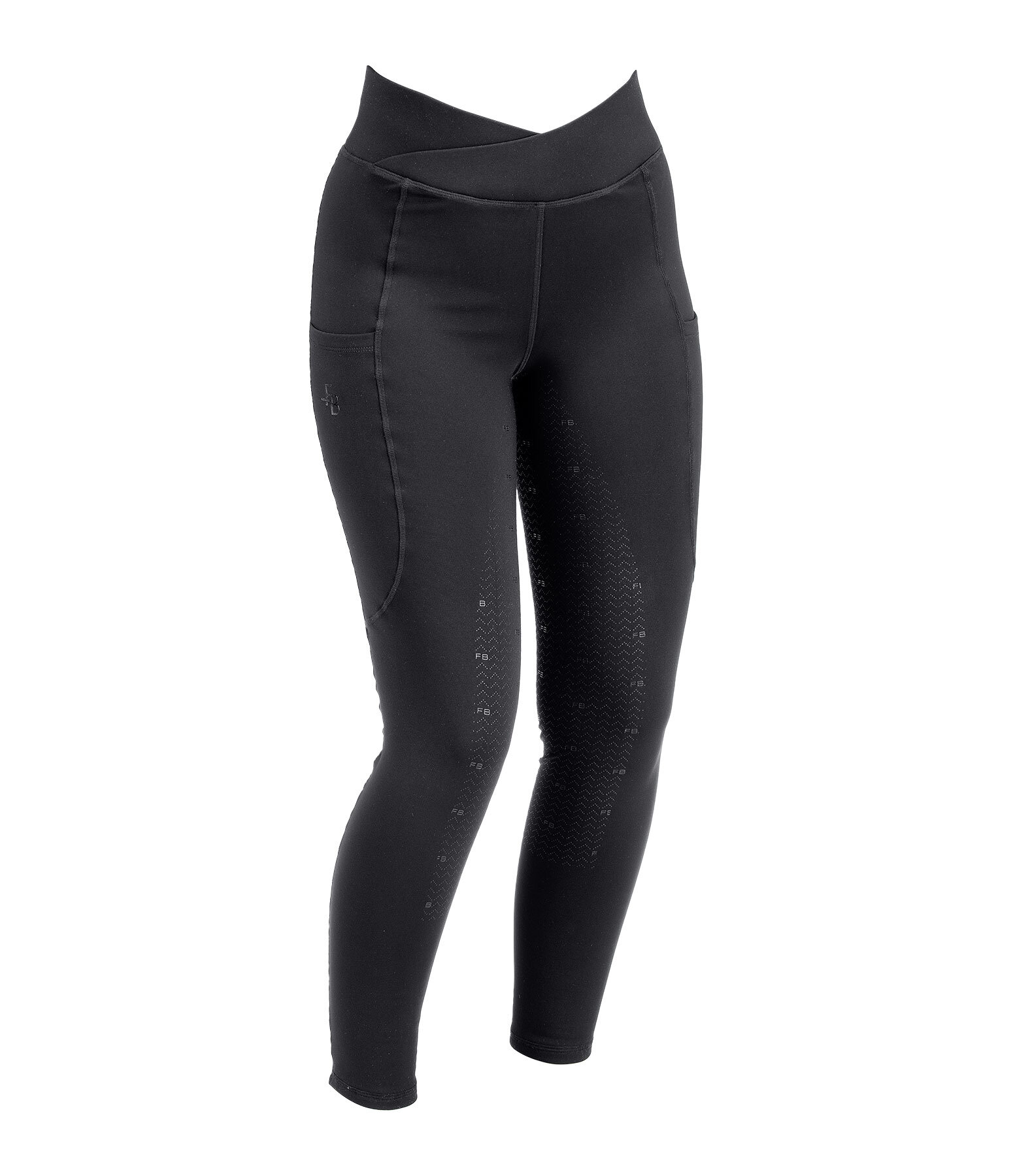 Legging d'�quitation thermique � fond int�gral grip pour enfant  Lima II