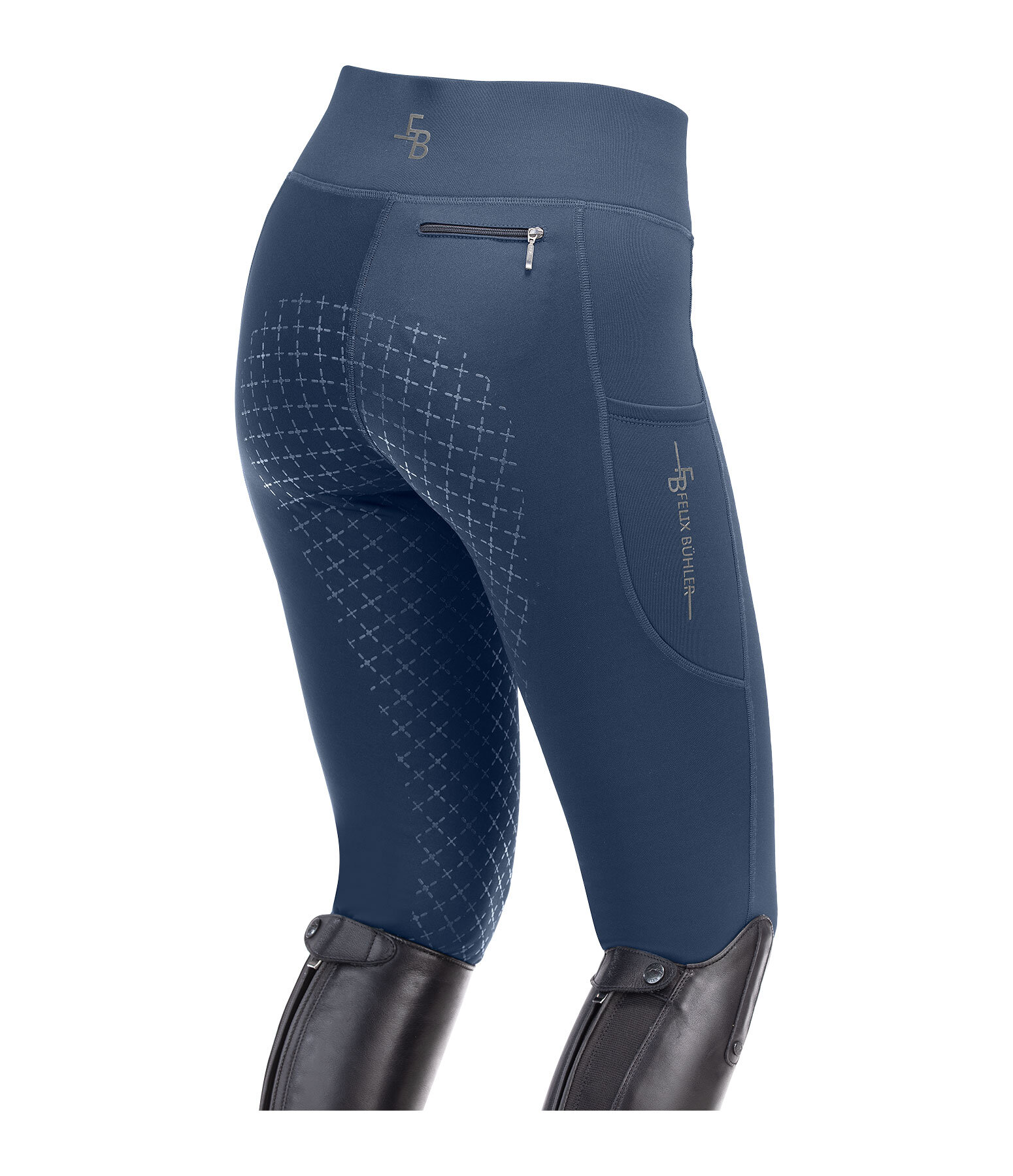 Legging d'�quitation thermique � fond int�gral pour enfant  Lene