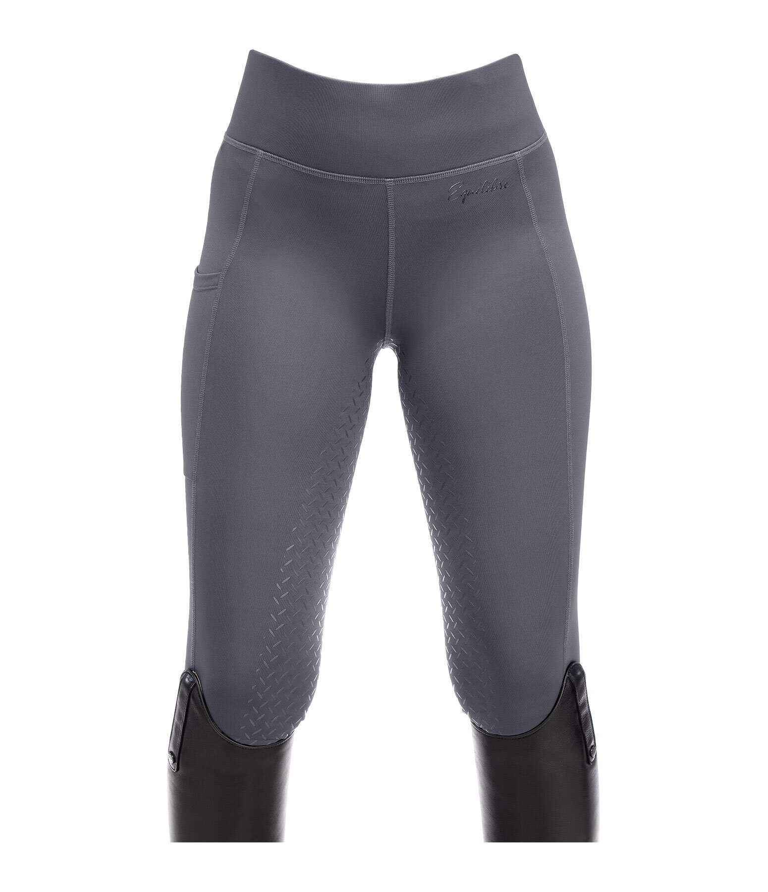 Leggings d'�quitation thermique � fond int�gral pour enfant Elina