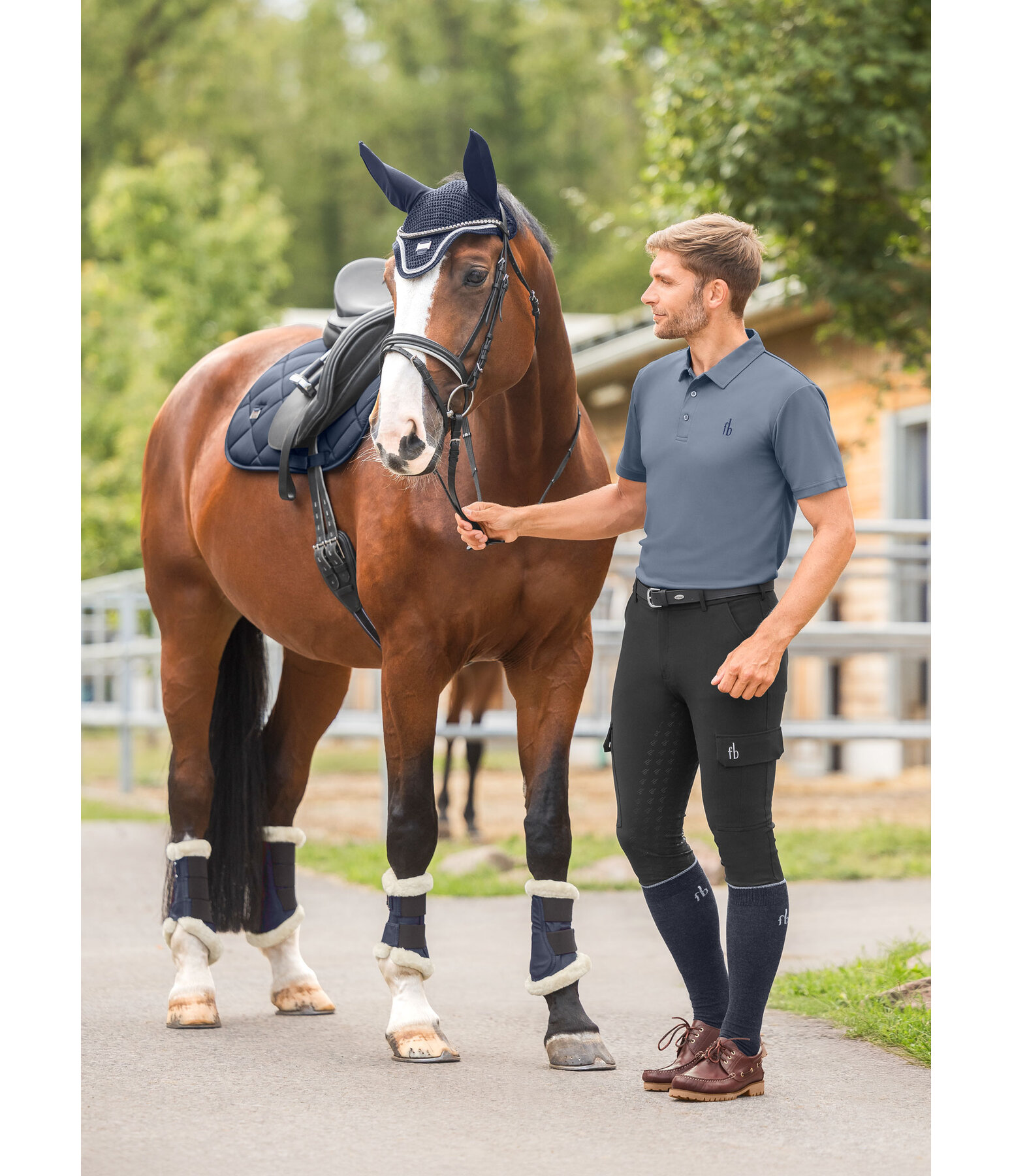 Pantalon d'quitation  fond intgral grip homme  Sitka