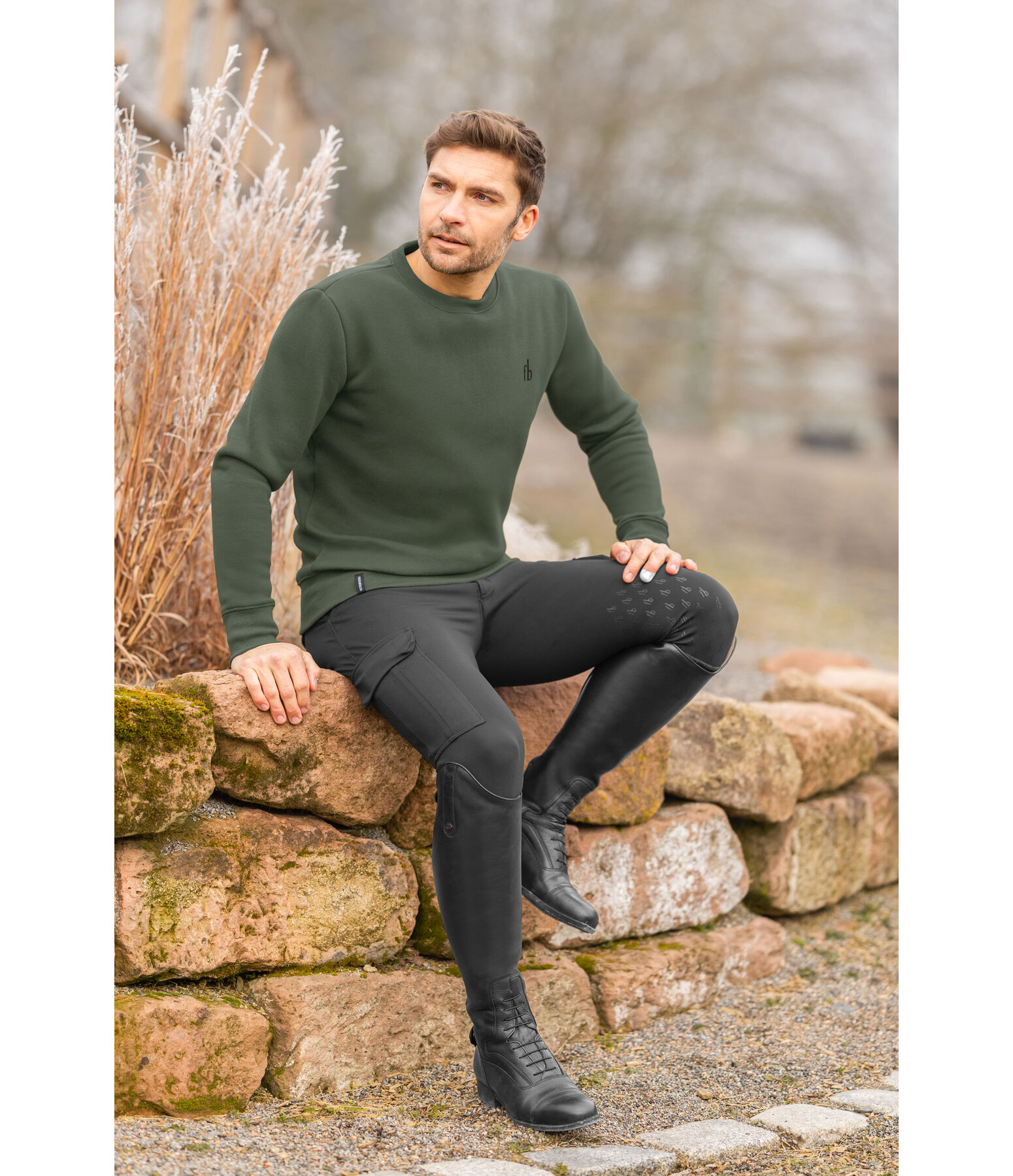Pantalon d'quitation hybride homme  Georgia