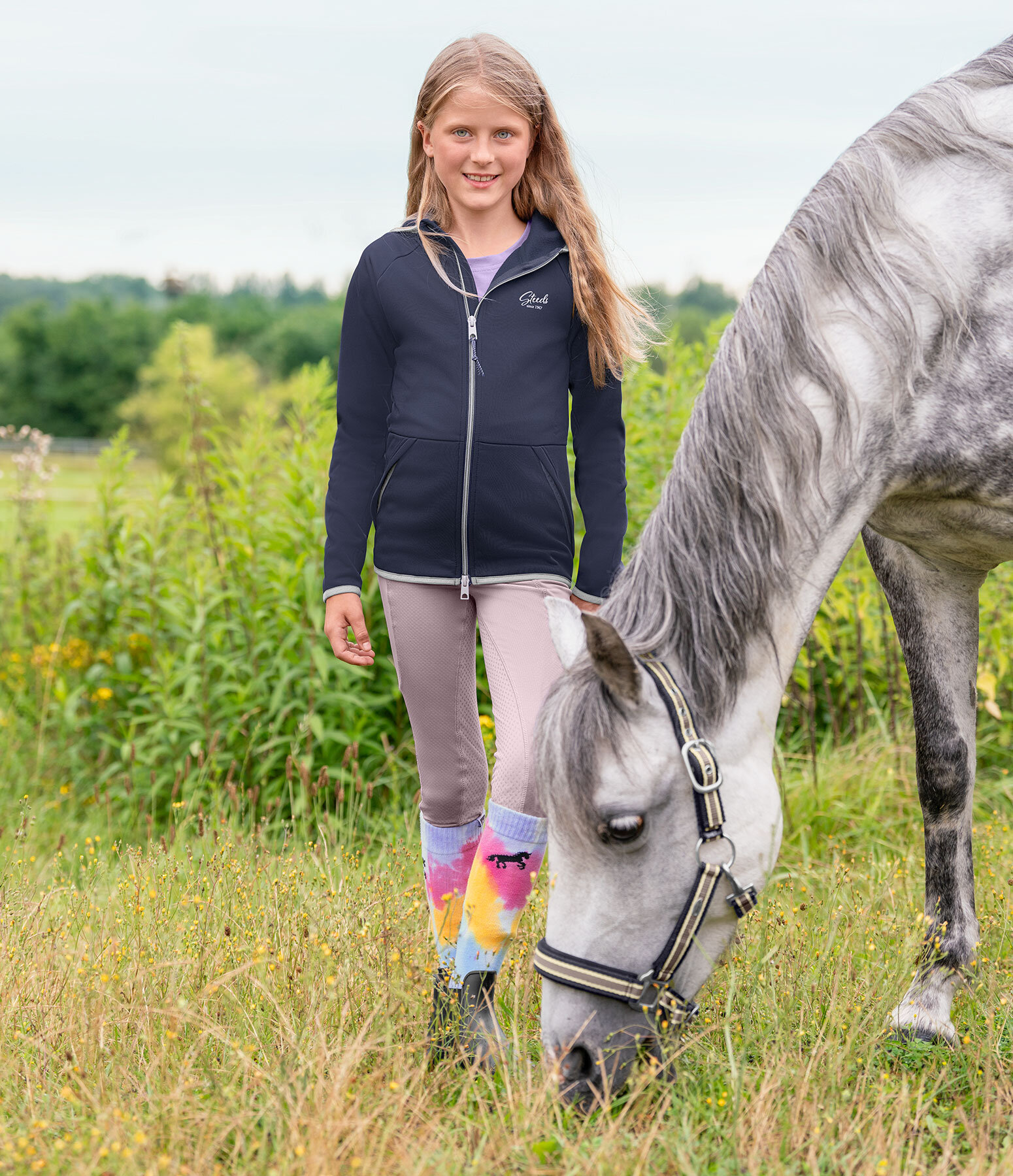 Tenue enfant Lene en marine