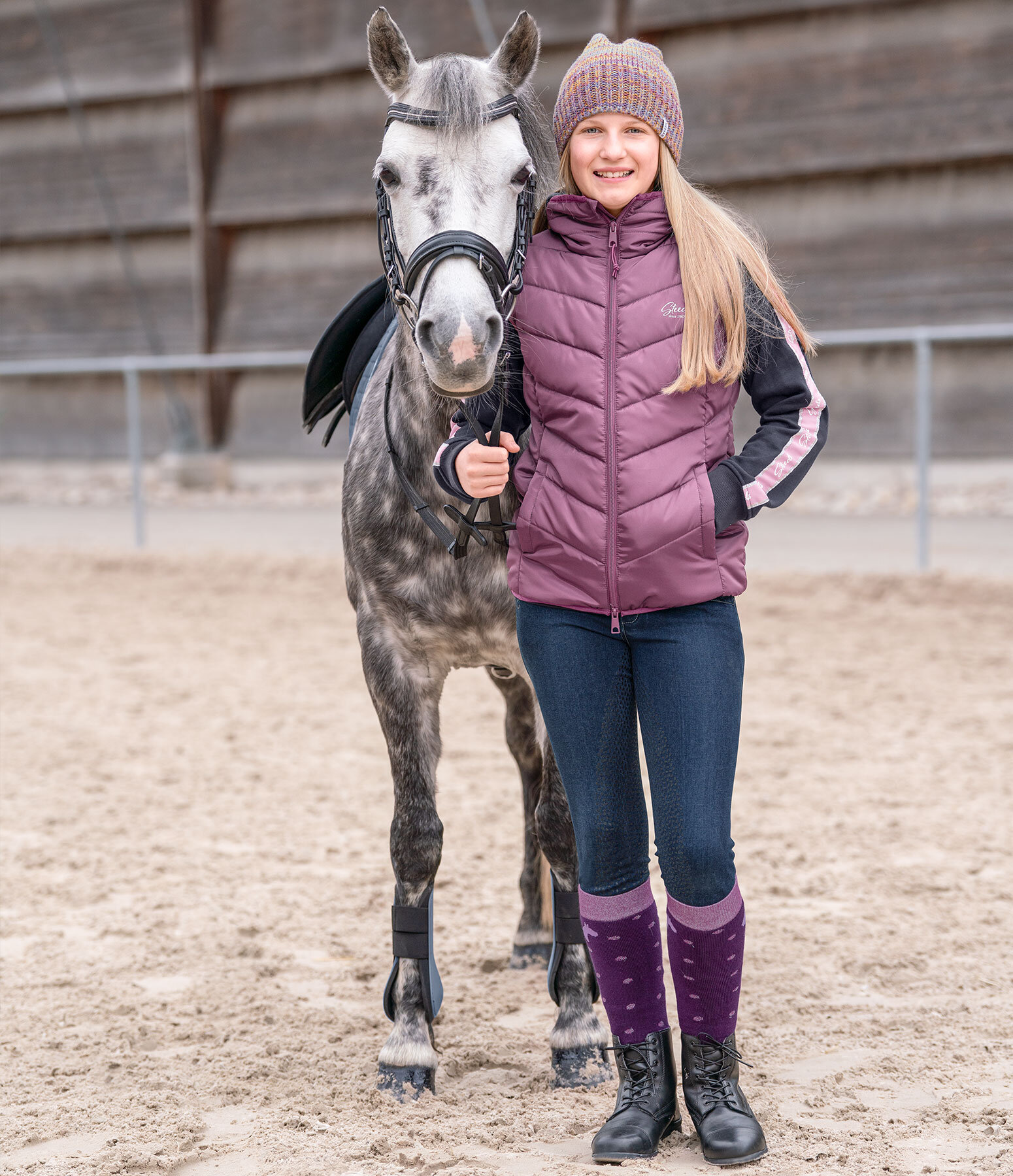 Tenue sales equitation enfant