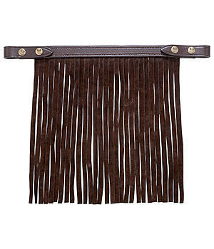 TWIN OAKS Franges anti-mouches en cuir velours  Cles - 160055-F-DB