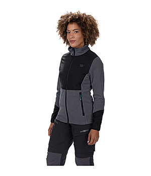 EQUESTRIAN WORK WEAR Veste bi-mati�re en polaire nid d'abeille - 200033