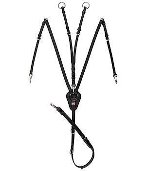 CLARIDGE HOUSE Collier de chasse en cuir gras  Basic - 320782-F-S