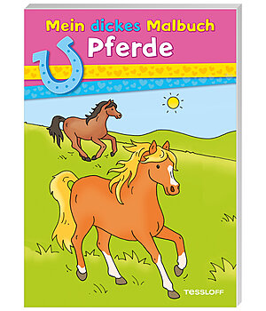 Mon grand livre de coloriage - Chevaux - 403272