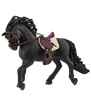 schleich talon pure race espagnole avec selle et bridon - 621936