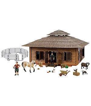 SHOWMASTER Maison safari avec rond de longe  Play series - 622039