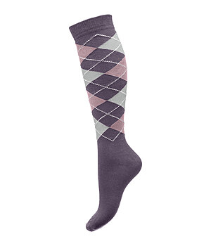STEEDS Chaussettes hautes � losanges  Argyle - 650554-1-DS