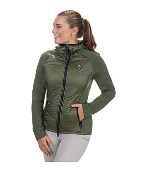 Felix Bhler Veste stretch bi-matire  capuche  Lene - 653729