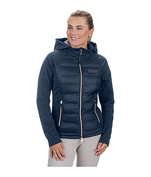 Felix Bhler Veste bi-matire  capuche  Jolie - 653739-S-NV