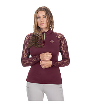 Felix Bhler T-shirt technique zipp  manches longues  Sanne - 653761-S-MA