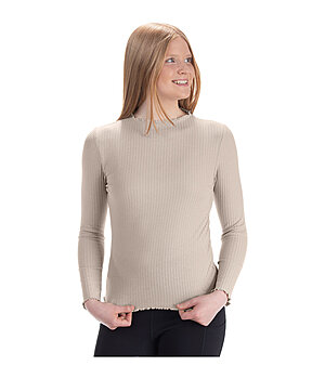 Felix B�hler T-shirt � manches longues en maille c�tel�e pour enfant  Rita - 681167-146+-CH