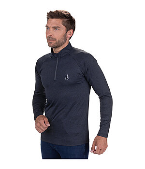 Felix B�hler T-shirt � manches longues stretch Performance pour hommes  Denton - 690015-M-NV