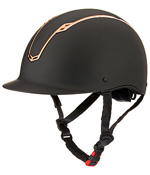 KNIGHTSBRIDGE Casque d'quitation  X-Cellence PURE rose-dor - 780307-S/M-S
