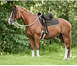 Tapis de selle en laine de mouton retourn  Bernina