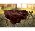 Fourrure de selle en v�ritable fourrure d'agneau