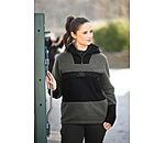 Sweat � capuche en polaire sherpa