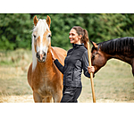 Veste bi-mati�re en polaire nid d'abeille