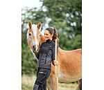 Veste bi-mati�re en polaire nid d'abeille