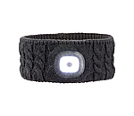 Bandeau en  maille torsad�e LED
