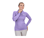 T-shirt technique zipp� � manches longues  Lea