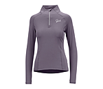 T-shirt technique zipp� � manches longues  Lea