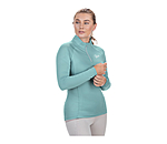 T-shirt technique zipp  manches longues  Lea